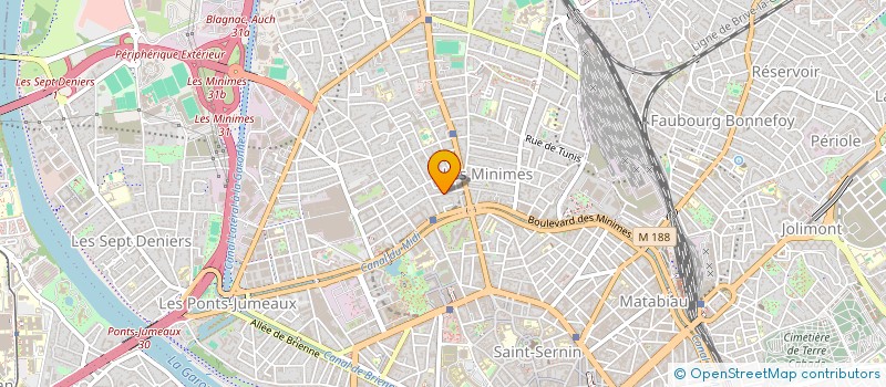 localisation de l'entreprise SENTIER DES VIOLETTES à TOULOUSE