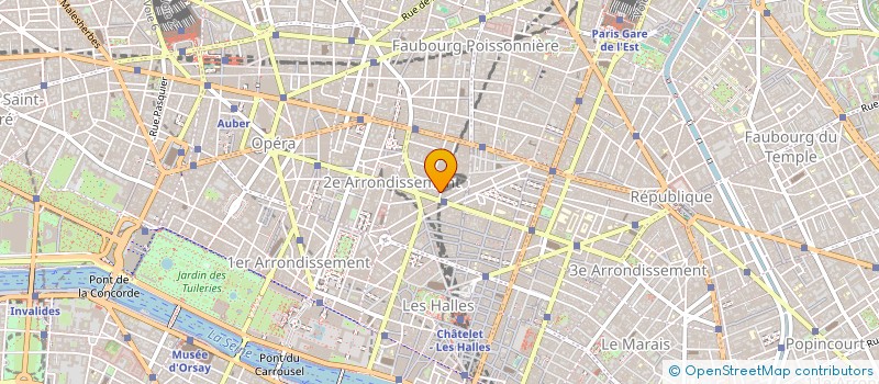 localisation de l'entreprise SENTIER I à PARIS