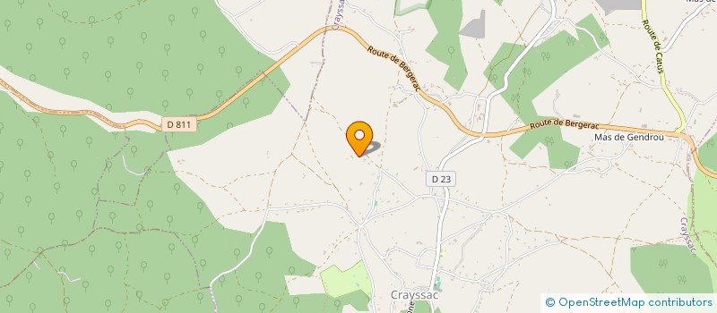 localisation de l'entreprise SENTIERS CRAYSSACOIS  CRAYSSAC