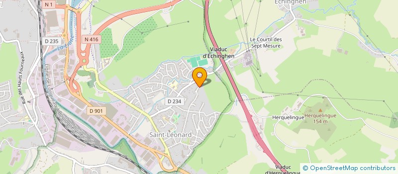 localisation de l'entreprise SENTILOC à SAINT-LEONARD