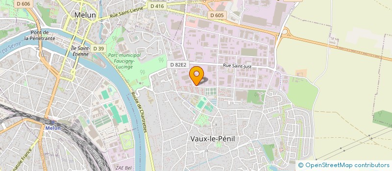 localisation de l'entreprise SENTIN'ELLES à VAUX-LE-PENIL