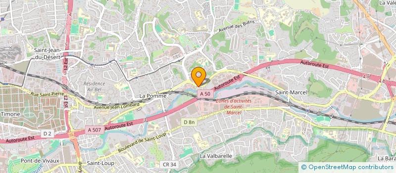 localisation de l'entreprise SENTINEL  MARSEILLE