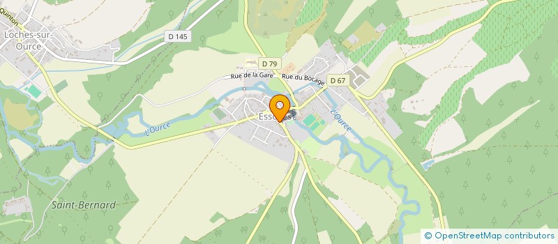 localisation de l'entreprise SENTINEL CENTER  ESSOYES