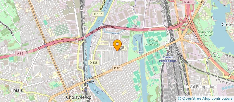 localisation de l'entreprise SENTINEL CORP FRANCE à CHOISY-LE-ROI