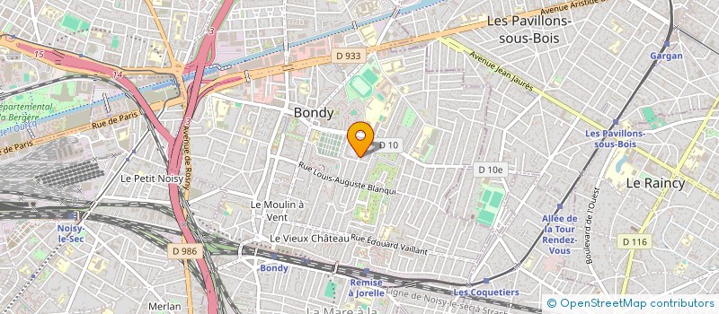 localisation de l'entreprise SENTINELLE MEDIATION  BONDY