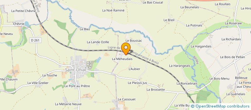 localisation de l'entreprise SENTINELLE PRIME  IFFENDIC