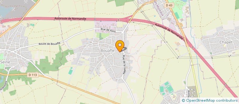 localisation de l'entreprise SENTINELLE PROTECTION SECURITE à BOUAFLE