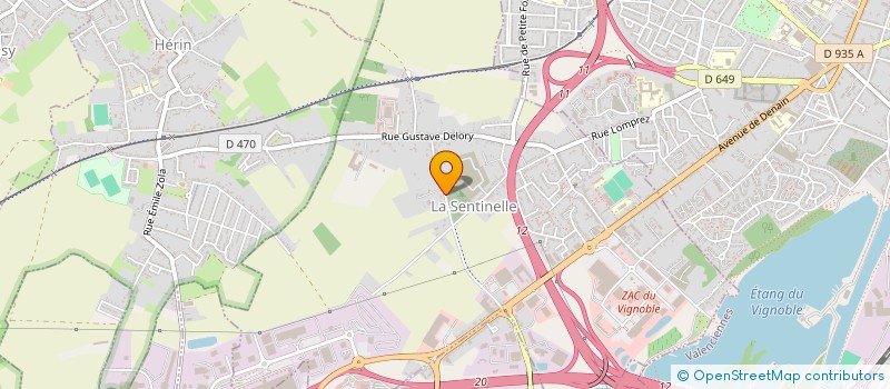 localisation de l'entreprise SENTINELLECO  LA SENTINELLE