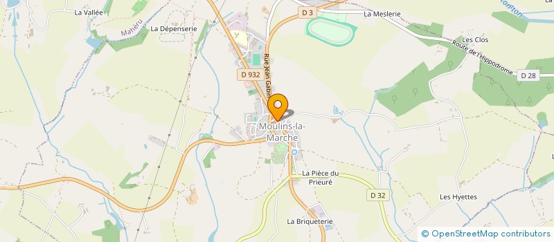 localisation de l'entreprise SENTINELLES à MOULINS-LA-MARCHE