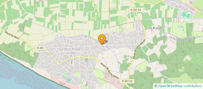 localisation de l'entreprise SENTIS  LE BOIS-PLAGE-EN-RE