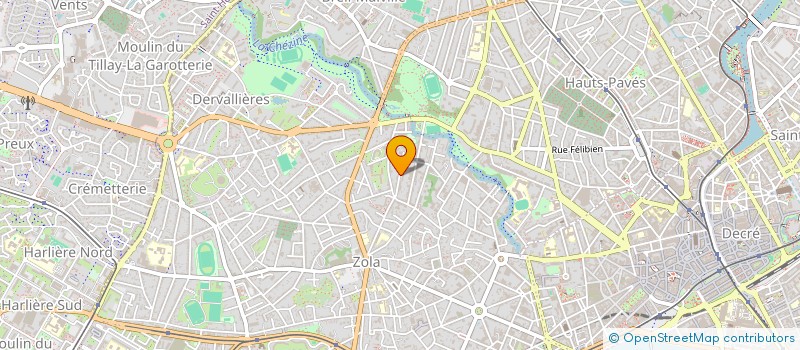 localisation de l'entreprise SENTOSA à NANTES