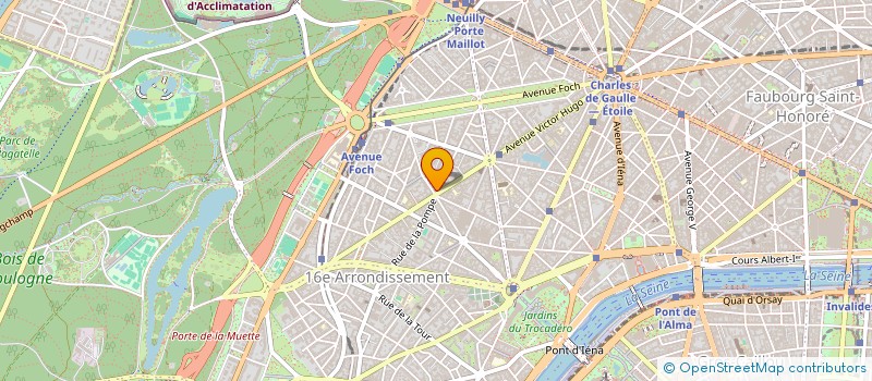 localisation de l'entreprise SENTOSA PARTNERS  PARIS