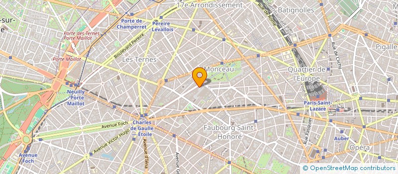 localisation de l'entreprise SENTOSA RE  PARIS