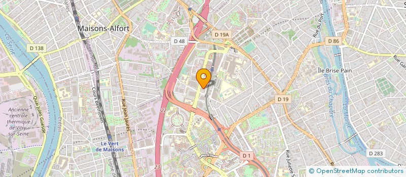 localisation de l'entreprise SENTRY SECURITE PRIVEE à CRETEIL