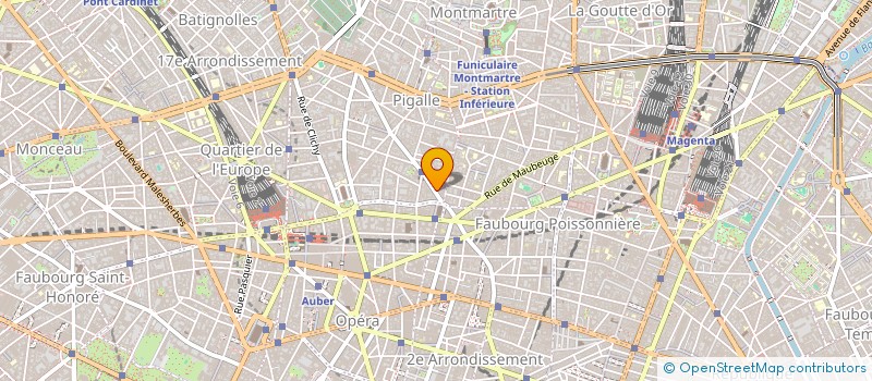 localisation de l'entreprise SENZA COMPLIMENTI à PARIS