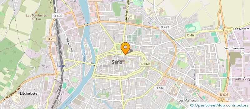 localisation de l'entreprise SENZIA EXPERTISE  SENS