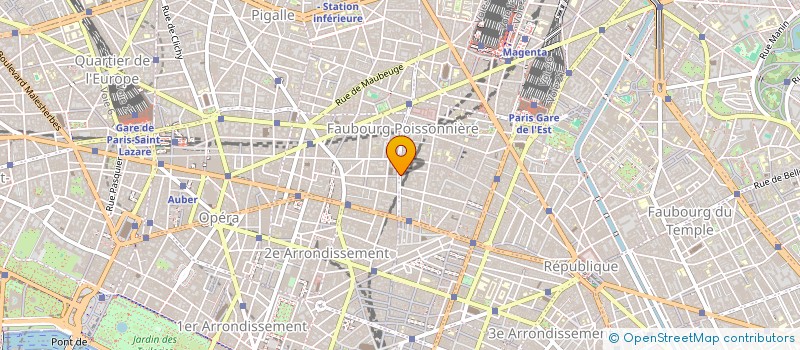 localisation de l'entreprise SENZO  PARIS