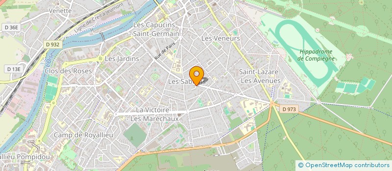 localisation de l'entreprise SENZO FRANCE à COMPIEGNE