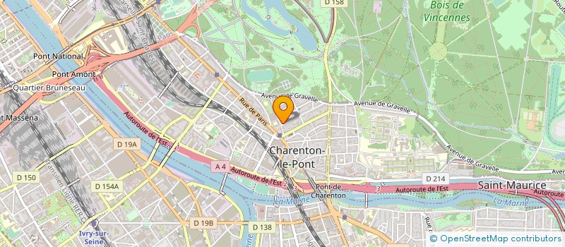 localisation de l'entreprise SENZO HOLDINGS  CHARENTON-LE-PONT