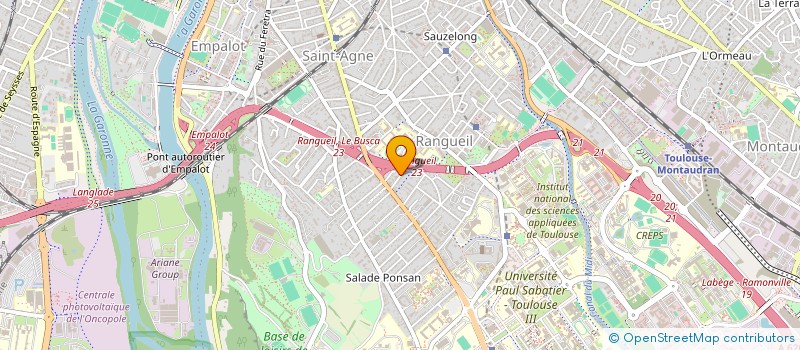 localisation de l'entreprise SENZU  TOULOUSE