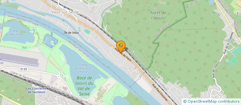 localisation de l'entreprise SEO IMMO INVEST  VAUX-SUR-SEINE