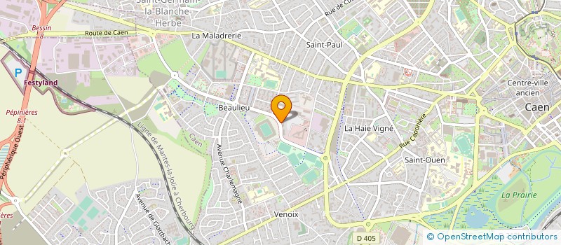 localisation de l'entreprise SEO JUNGLE à CAEN