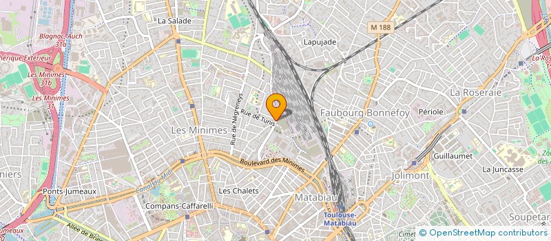 localisation de l'entreprise SEO LOGS  TOULOUSE