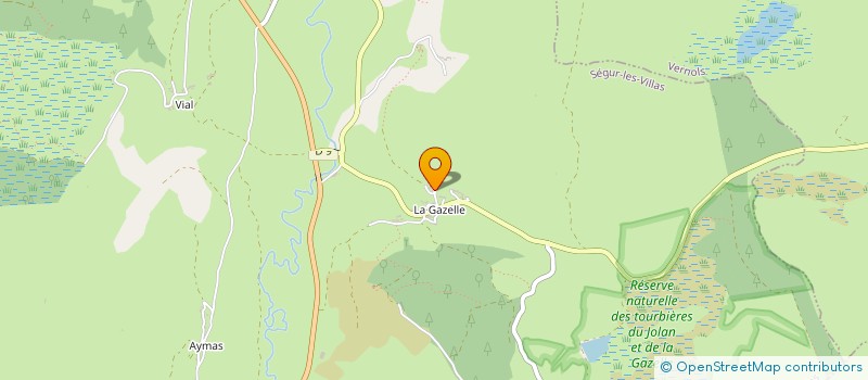 localisation de l'entreprise SEO VIZ à SEGUR-LES-VILLAS