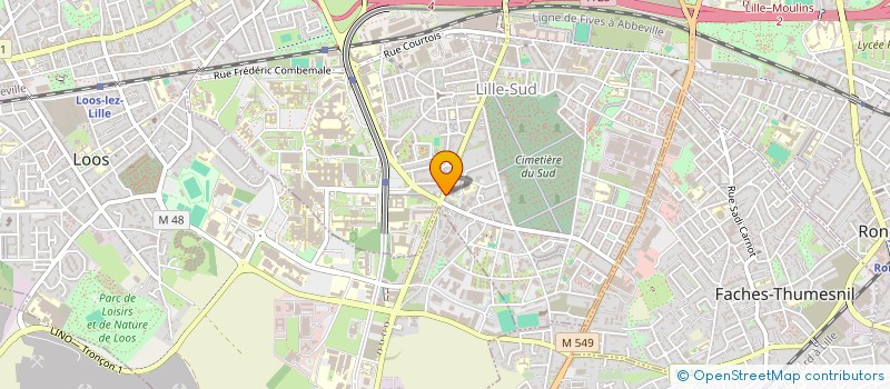 localisation de l'entreprise SEOFOXX  LILLE