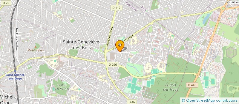 localisation de l'entreprise SEOI à SAINTE-GENEVIEVE-DES-BOIS