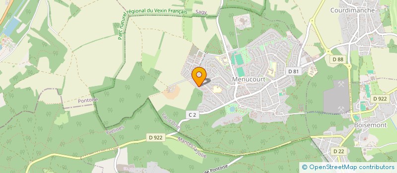 localisation de l'entreprise SEOJE  MENUCOURT