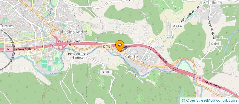 localisation de l'entreprise SEOKEUM INDUSTRIE  LE THOLONET