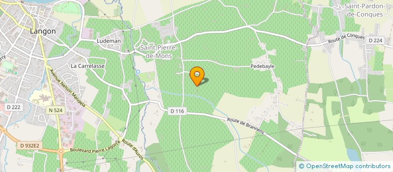 localisation de l'entreprise SEOLA  SAINT-PIERRE-DE-MONS