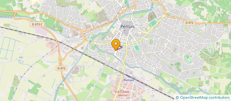 localisation de l'entreprise SEOLANE 1  PERTUIS