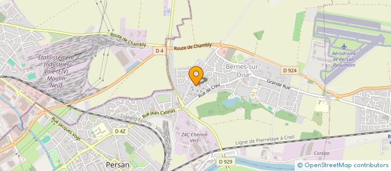 localisation de l'entreprise SEOMAR  BERNES-SUR-OISE