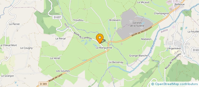 localisation de l'entreprise SEON GRANJON à MEYS