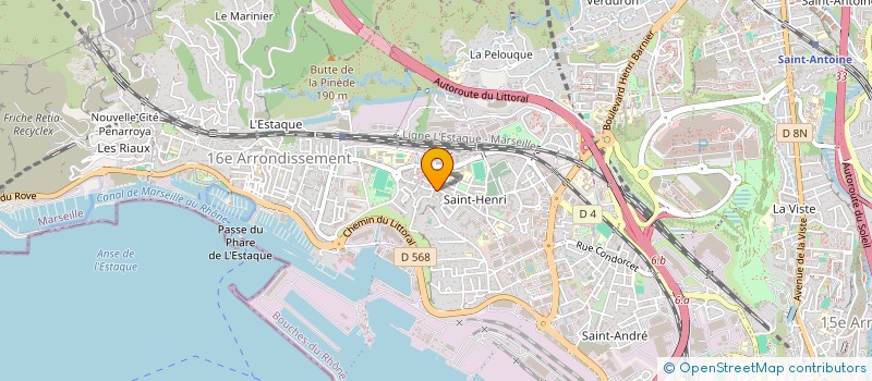 localisation de l'entreprise SEON PEINTURE RENOVATION 13  MARSEILLE