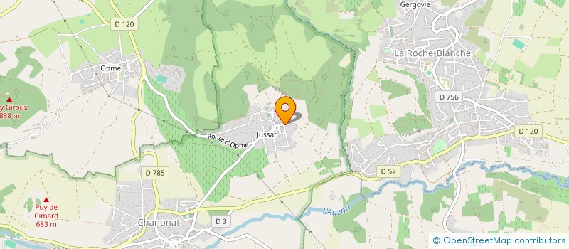 localisation de l'entreprise SEONMUDO DES VOLCANS  CEYRAT