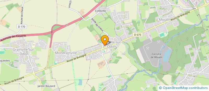 localisation de l'entreprise SEOS  TOURVILLE-SUR-ODON