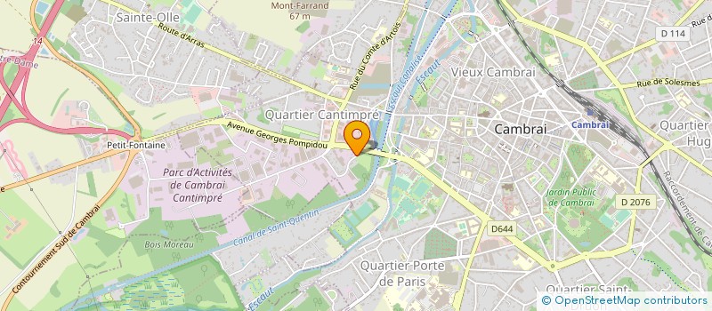 localisation de l'entreprise SEOS TRADING & RECYCLING FRANCE  CAMBRAI