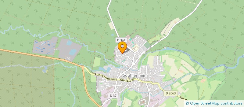 localisation de l'entreprise SEOTH  SOUFFLENHEIM
