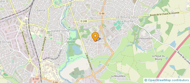localisation de l'entreprise SEP A DES REVES, LA VIE AVEC LA SCLEROSE EN PLAQUES à LA ROCHE-SUR-YON