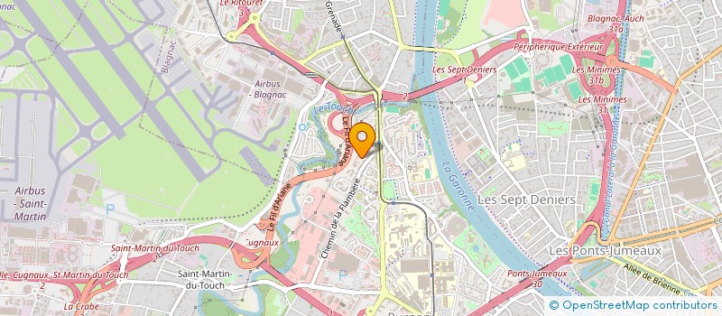 localisation de l'entreprise SEP A304 à TOULOUSE