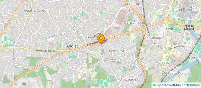 localisation de l'entreprise SEP AADHPP à ANGLET