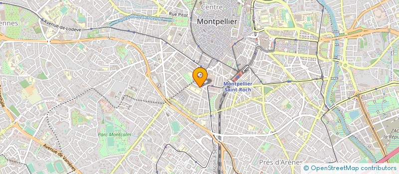 localisation de l'entreprise SEP ARA SOC EN PARTICIPAT ARA à MONTPELLIER