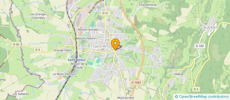 localisation de l'entreprise SEP'ARTY  SAINT-AMOUR