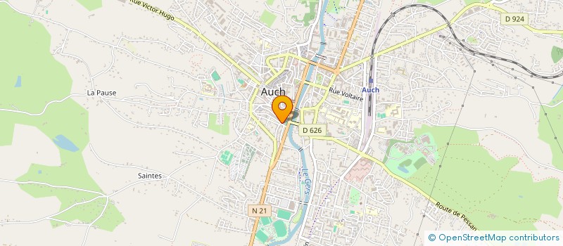 localisation de l'entreprise SEP BDL  AUCH