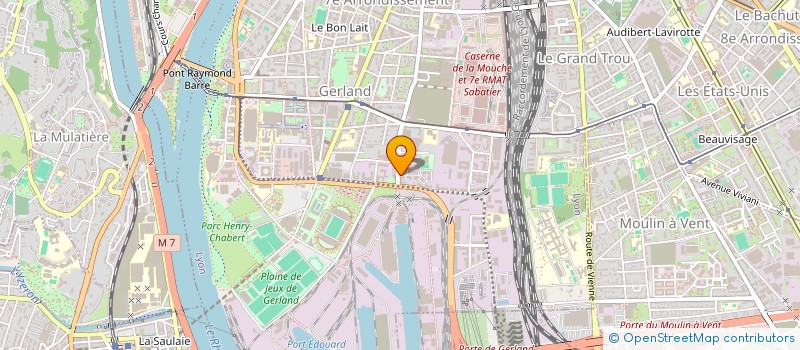 localisation de l'entreprise SEP BON LAIT  LYON