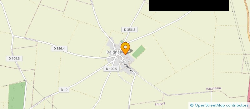 localisation de l'entreprise SEP BRA à BAIGNEAUX