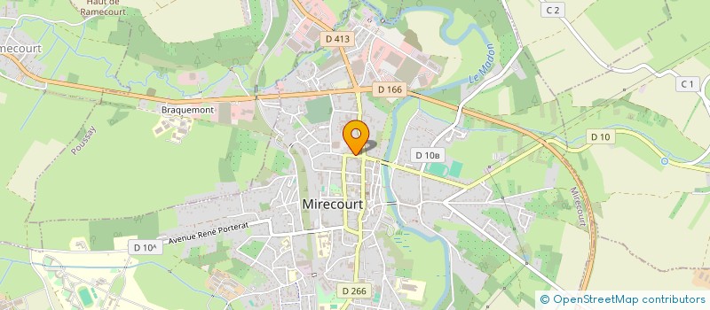 localisation de l'entreprise SEP BURGHOLZER ET LESCURE  MIRECOURT